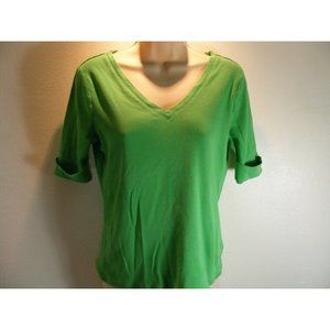 LAUREN Ralph Lauren Womens Short Cuffed Sleeve